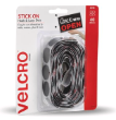 VELCRO® Brand 22mm Black Stick On Hook And Loop Dots - 40 Pack